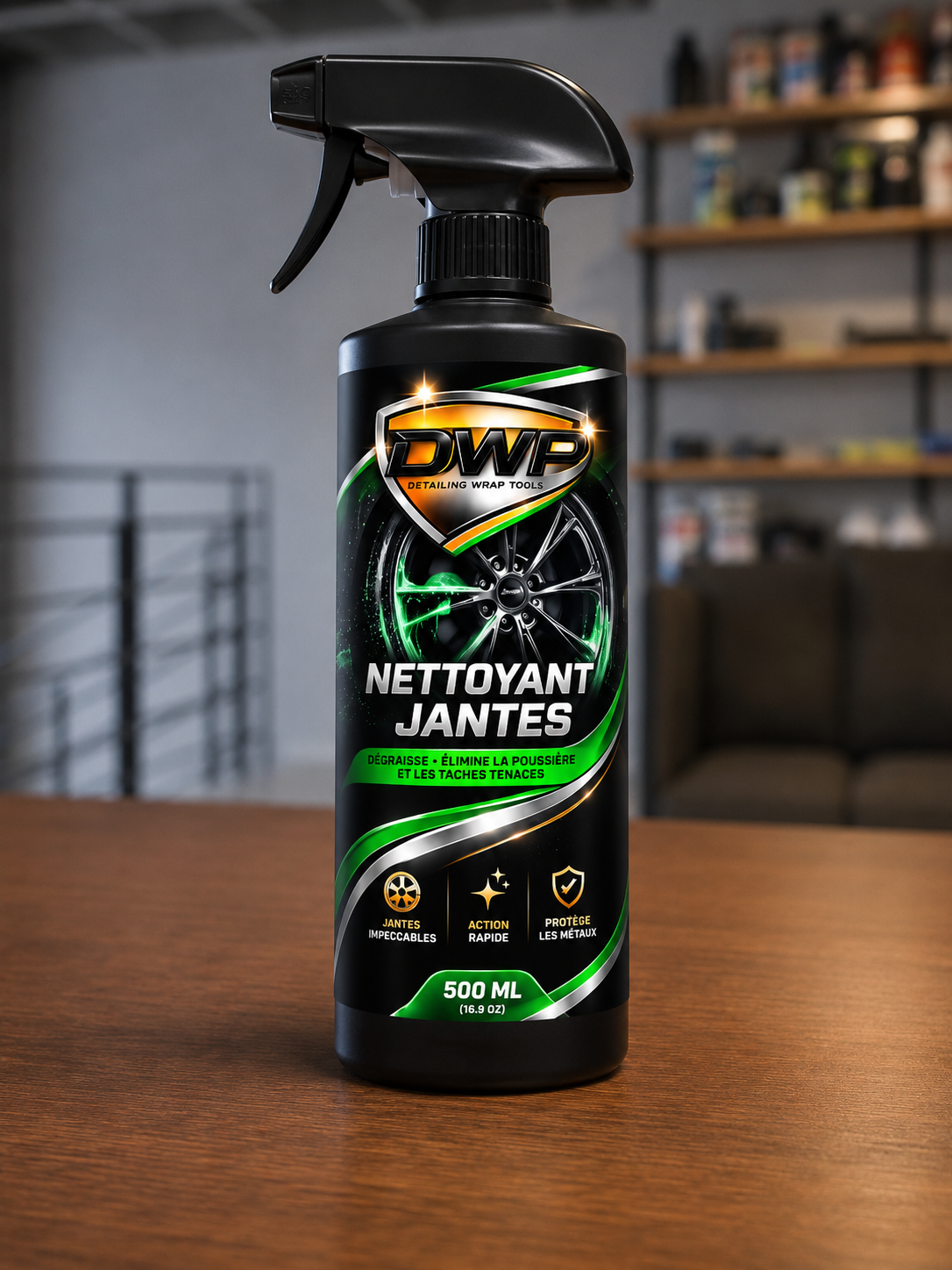 DWP Nettoyant Jantes – Dégraissant Puissant & Action Rapide